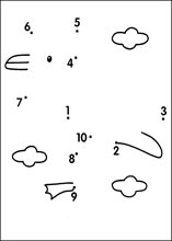 Jeux de points à relier