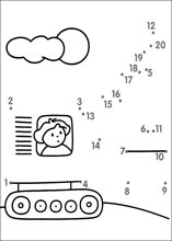 Jeux de points à relier