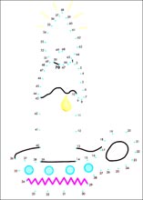 Jeux de points à relier