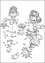 Jeux de points à relier