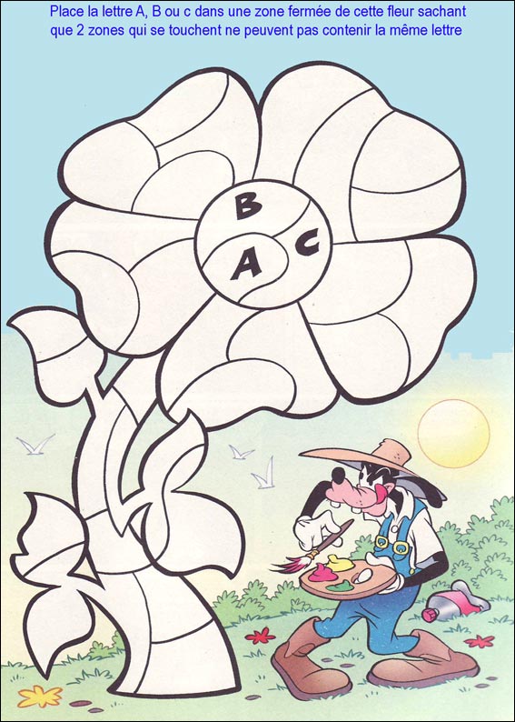 coloriage codé Récré Kids
