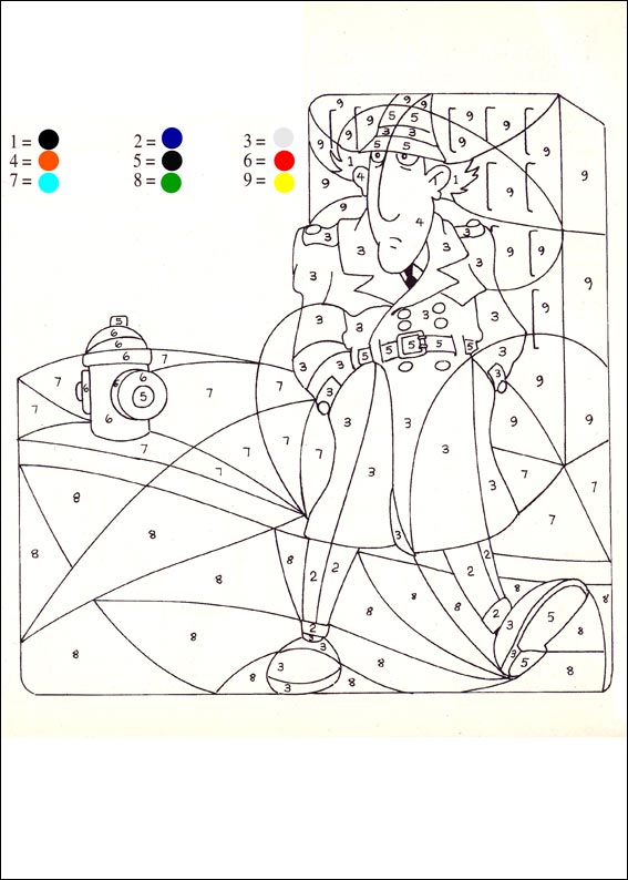 coloriage magique