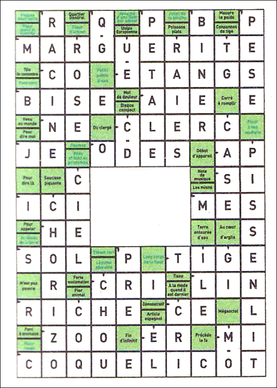 Solution de ton jeu de mots fléchés Récré kids Solution de ton jeu de mots fléchés Récré kids