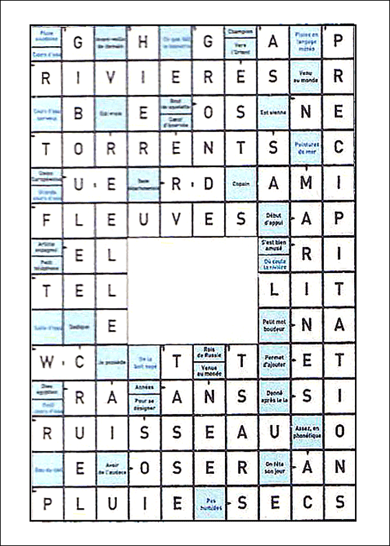 Solution de ton jeu de mots fléchés Récré kids Solution de ton jeu de mots fléchés Récré kids