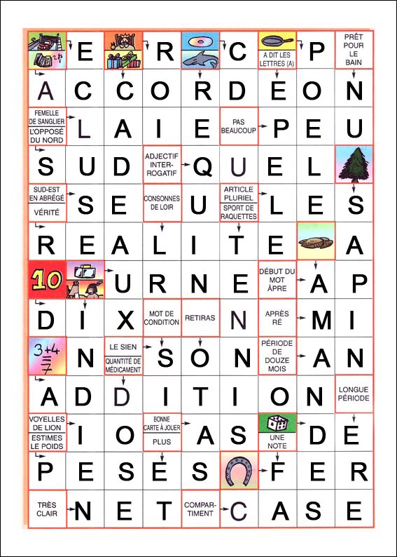 solution des mots fléchés
