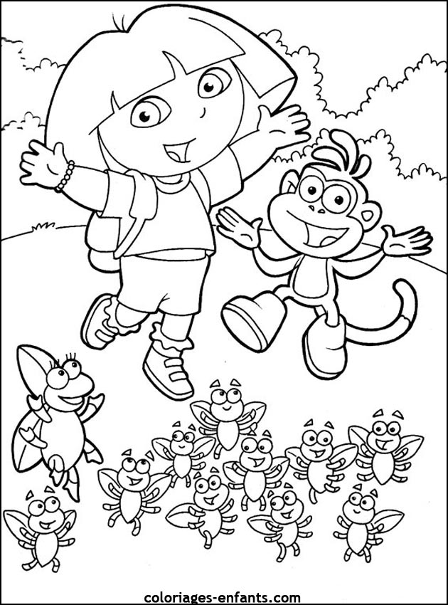 coloriage  imprimer d'abeilles