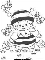 Coloriages d'abeilles