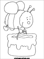 Coloriages d'abeilles