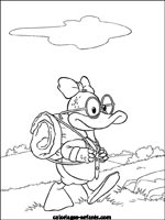 Coloriages de canards