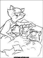 Coloriages de chats