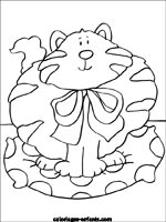 Coloriages de chats