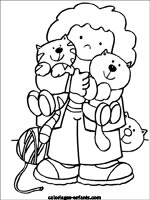 Coloriages de chats