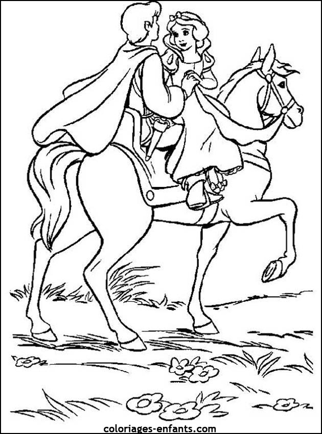 coloriages de chevaux pour enfants