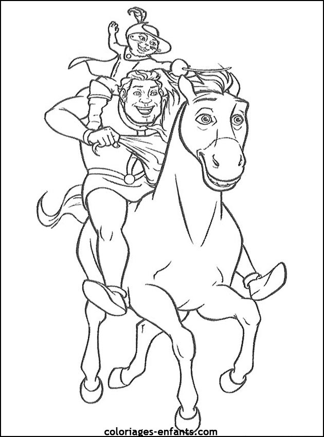 coloriages de chevaux pour enfants