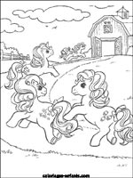 Coloriages de chevaux