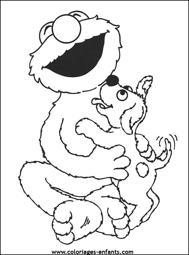 coloriage de chien pour enfants
