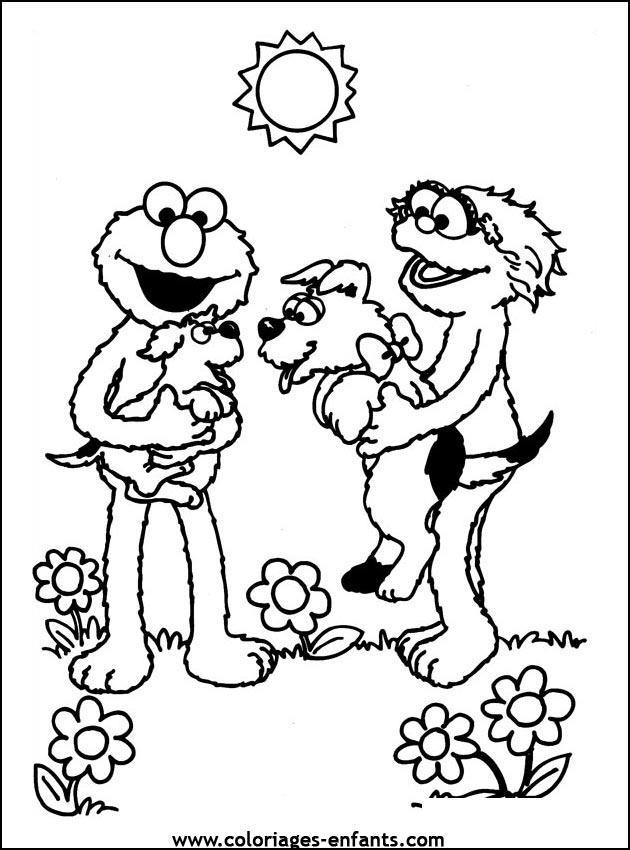 coloriage de chien pour enfants