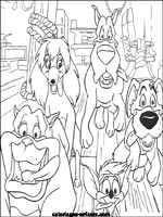 Coloriages de chiens