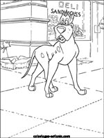 Coloriages de chiens