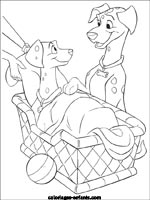 Coloriages de chiens