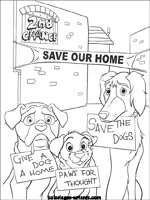 Coloriages de chiens