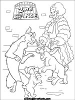 Coloriages de chiens