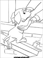 Coloriages de chiens