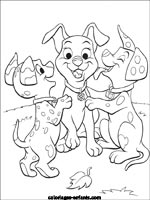 Coloriages de chiens