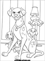 Coloriages de chiens