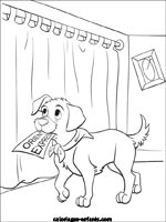 Coloriages de chiens