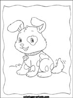 Coloriages de chiens