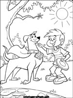 Coloriages de chiens