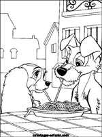 Coloriages de chiens