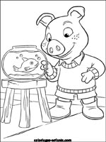 Coloriages de cochons