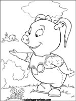 Coloriages de cochons