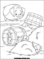 Coloriages de cochons