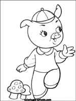 Coloriages de cochons