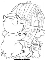 Coloriages de cochons