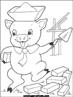 Coloriages de cochons