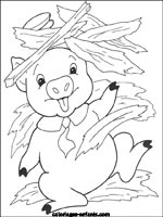 Coloriages de cochons