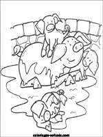 Coloriages de cochons