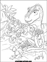 Coloriages de dinosaures