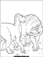 Coloriages de dinosaures