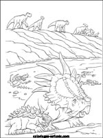 Coloriages de dinosaures