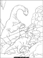 Coloriages de dinosaures