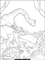 Coloriages de dinosaures