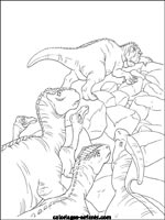 Coloriages de dinosaures