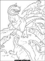 Coloriages de dinosaures