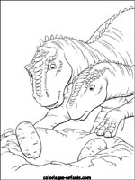 Coloriages de dinosaures