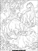 Coloriages de dinosaures